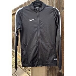 Nike Dri-FIT Women's S Authentic Soccer Track Jacket Black White 725961-010